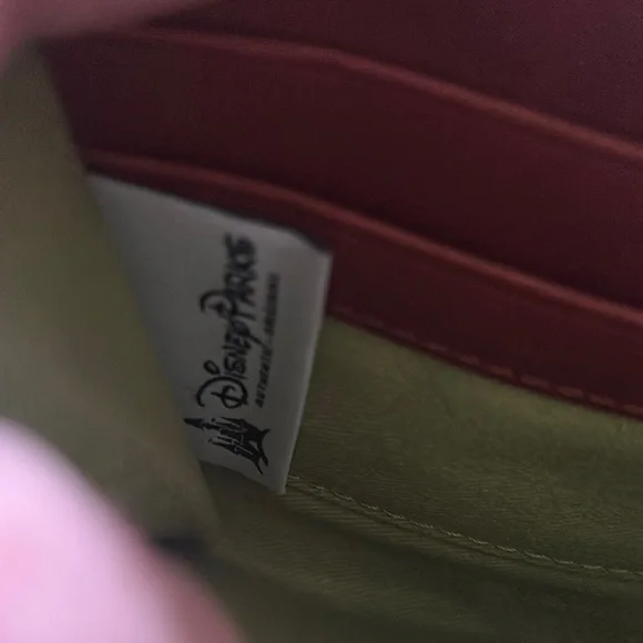 Dooney & Bourke Disney Orange Bird Navy and Orange Wristlet - Picture 3 of 3